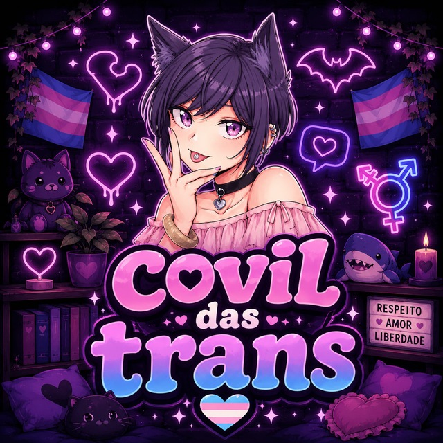 Grupo de Telegram 🌈 Covil Das Trans 🏳️⚧️
